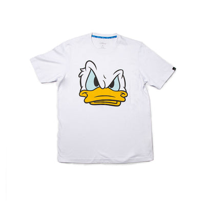 CAMISETA DE HOMBRE, MANGA CORTA REGULAR FIT BLANCA DE PATO DONALD ©DISNEY