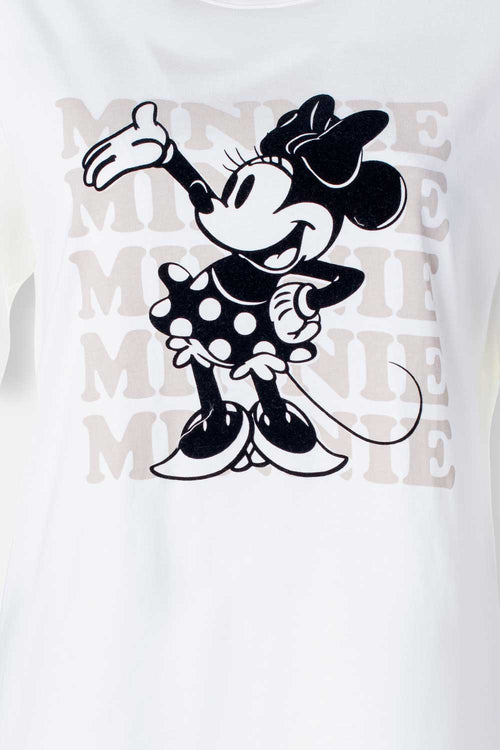 Card slide image -  CAMISETA DE MINNIE MOUSE MANGA CORTA MAFIL PARA MUJER