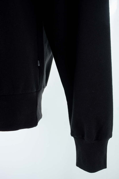  BUZO DE MANDALORIAN CERRADO NEGRO PARA MUJER