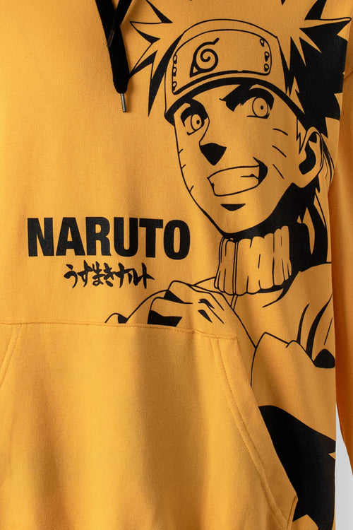 Card slide image -  BUZO DE NARUTO CON CAPUCHA NEGRA PARA HOMBRE