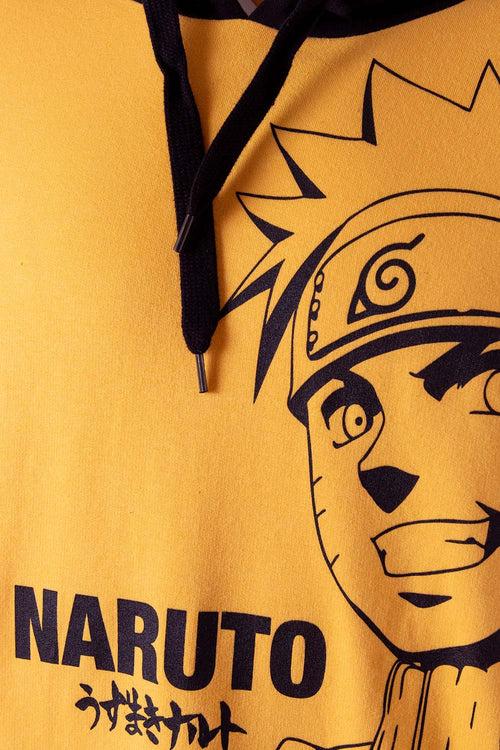 Card slide image -  BUZO DE NARUTO CON CAPUCHA NEGRA PARA HOMBRE