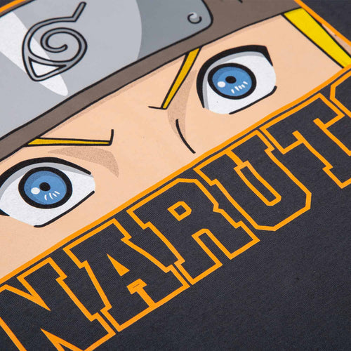 Card slide image -  CAMISETA DE NARUTO GRIS GRAFITO MANGA CORTA PARA MUJER
