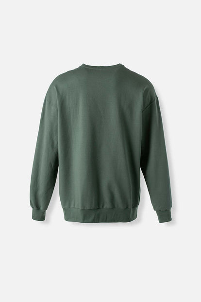  BUZO DE NARUTO CERRADO VERDE BOSQUE PARA HOMBRE