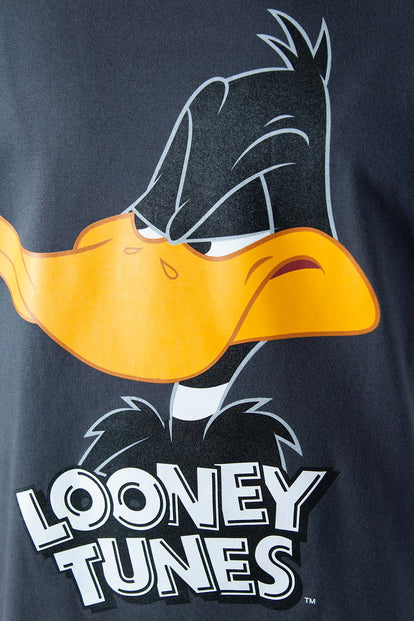  CAMISETA DE LOS LOONEY TUNES MANGA CORTA GRIS GÉNERO NEUTRO