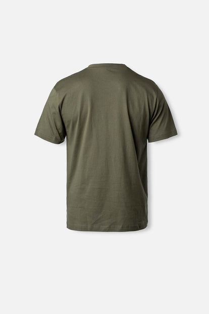  CAMISETA DE MANDALORIAN ESTAMPADA VERDE MILITAR PARA HOMBRE