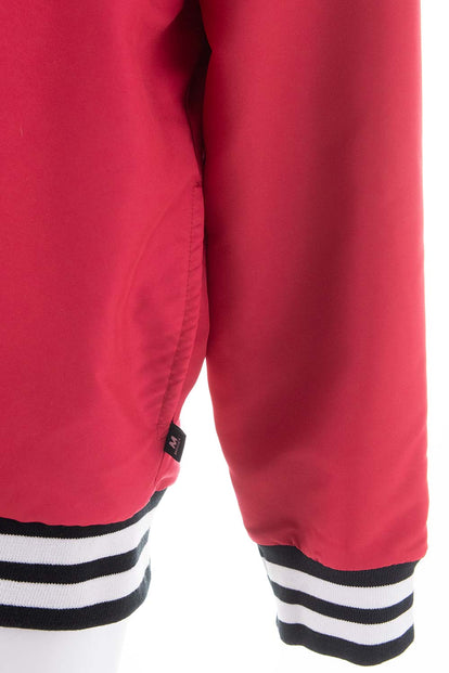  CHAQUETA DE MICKEY MOUSE CON ESTAMPADO EN ESPALDA ROJO PARA MUJER