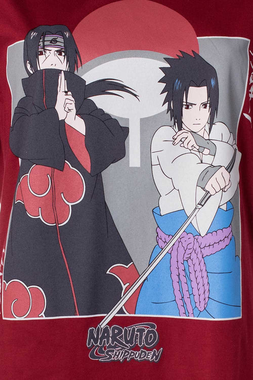 Card slide image -  CAMISETA DE NARUTO VINOTINTO MANGA CORTA PARA MUJER