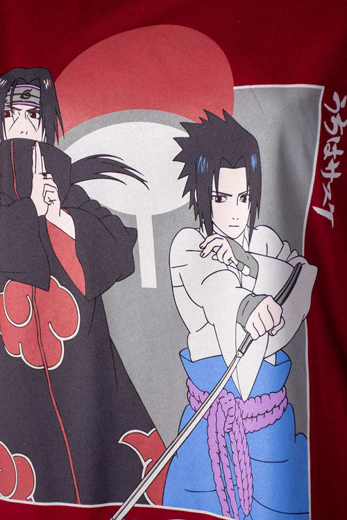Card slide image -  CAMISETA DE NARUTO VINOTINTO MANGA CORTA PARA MUJER