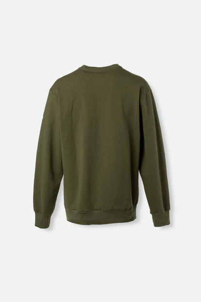  BUZO DE MANDALORIAN ESTAMPADO VERDE MILITAR PARA HOMBRE