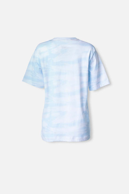  CAMISETA DE LOS SIMPSON AZUL CUELLO REDONDO PARA MUJER
