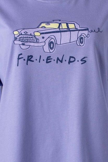  CAMISETA DE WARNER 100 ESTAMPADA LILA GÉNERO NEUTRO