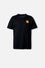 CAMISETA DE FLASH NEGRA MANGA CORTA PARA HOMBRE