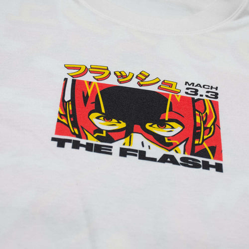 Card slide image -  CAMISETA DE FLASH MARFIL CUELLO REDONDO PARA HOMBRE