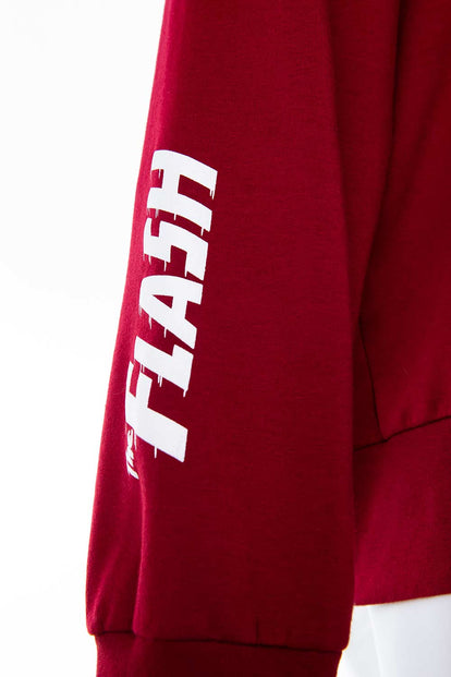  BUZO DE FLASH VINOTINTO CERRADO PARA HOMBRE