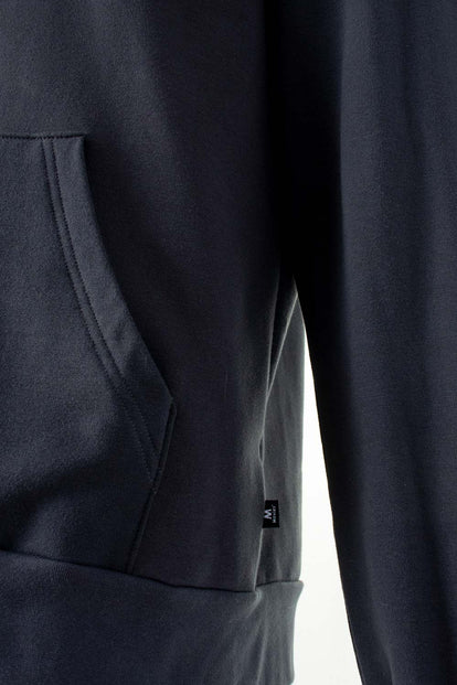  BUZO DE AC/DC GRIS GRAFITO CERRADO PARA HOMBRE