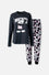PIJAMA DE MICKEY MOUSE NEGRA PARA MUJER