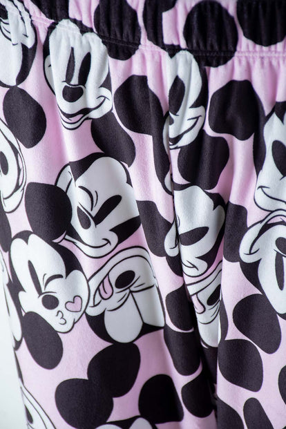  PIJAMA DE MICKEY MOUSE NEGRA PARA MUJER