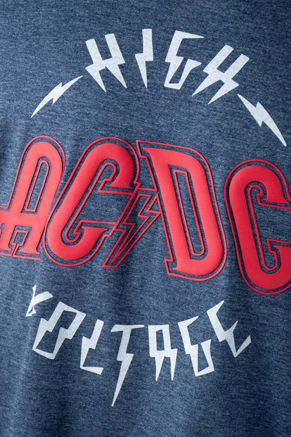  CAMISETA DE AC/DC REGULAR FIT PARA HOMBRE
