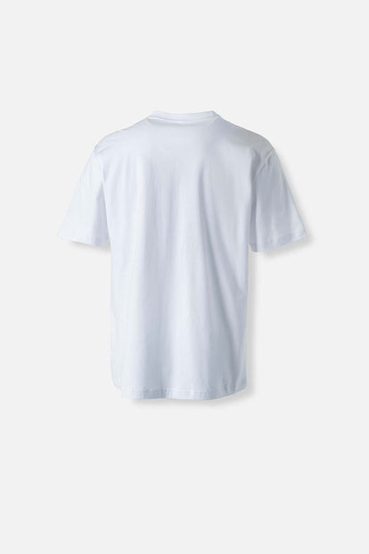  CAMISETA DE MICKEY MOUSE BLANCA MANGA CORTA PARA HOMBRE