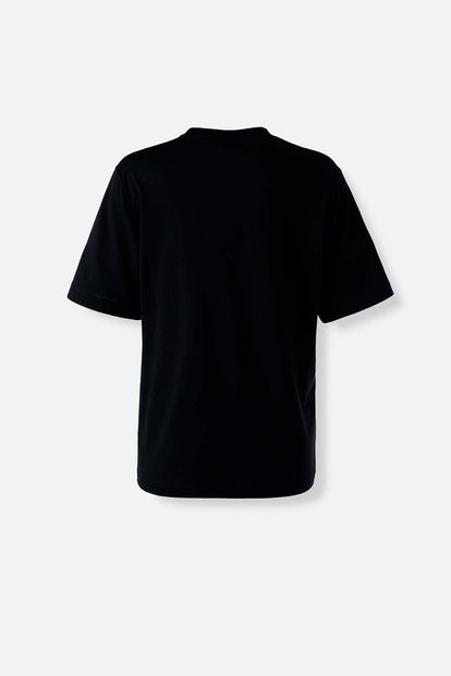  CAMISETA DE MINNIE MOUSE NEGRA MANGA CORTA PARA MUJER