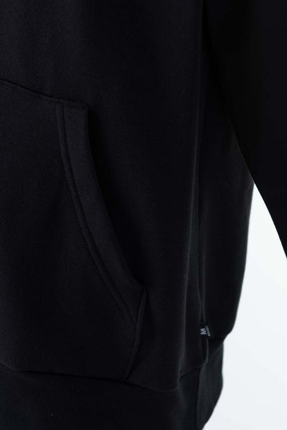  BUZO DE NARUTO CERRADO CON CAPUCHA NEGRO  PARA HOMBRE