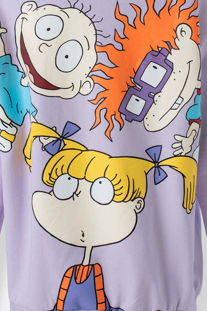 BUZO DE LOS RUGRATS CERRADO LILA PARA MUJER – Movies Ecuador