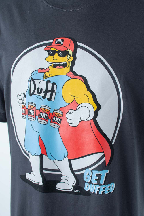 Card slide image -  CAMISETA DE LOS SIMPSON MANGA CORTA GRIS PARA HOMBRE