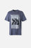 CAMISETA DE AEROSMITH GRIS CUELLO REDONDO UNISEX