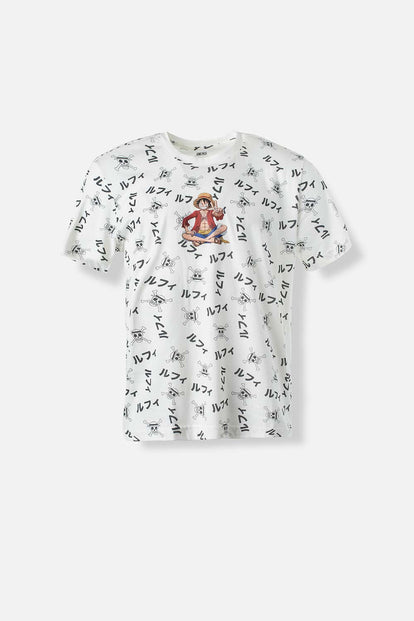  CAMISETA DE ONE PIECE REGULAR FIT PARA HOMBRE