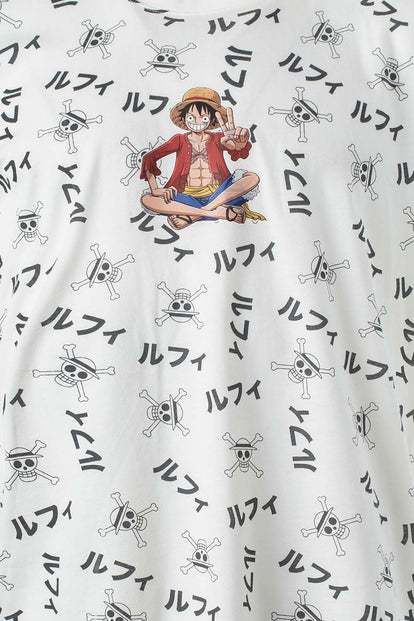  CAMISETA DE ONE PIECE REGULAR FIT PARA HOMBRE