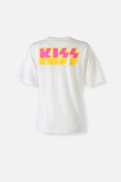  CAMISETA DE KISS REGULAR FIT PARA MUJER