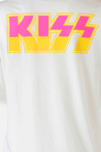  CAMISETA DE KISS REGULAR FIT PARA MUJER