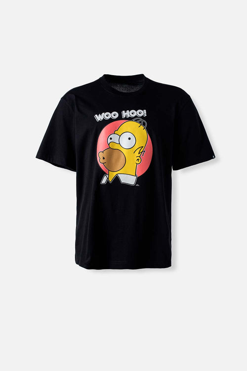 Card slide image -  CAMISETA DE SIMPSON MANGA CORTA NEGRA PARA HOMBRE