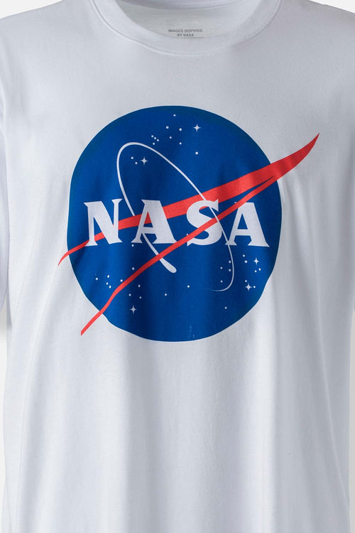 Card slide image -  CAMISETA DE LA NASA BLANCA ICÓNICA PARA HOMBRE