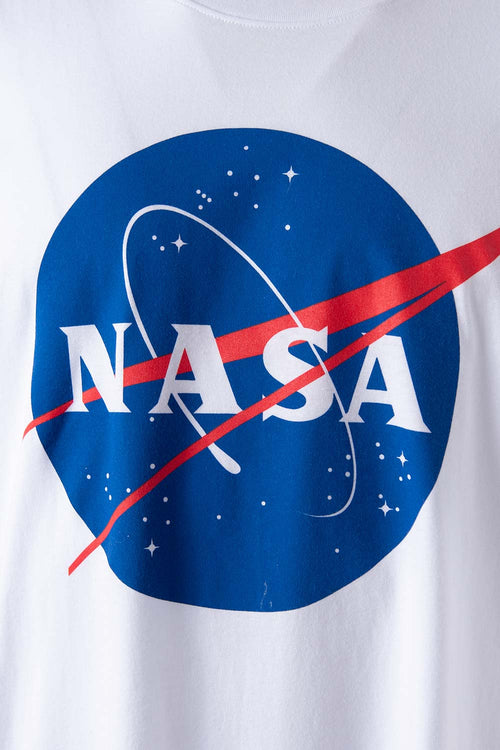 Card slide image -  CAMISETA DE LA NASA BLANCA ICÓNICA PARA HOMBRE