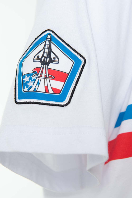 Card slide image -  CAMISETA DE LA NASA BLANCA MANGA CORTA PARA HOMBRE