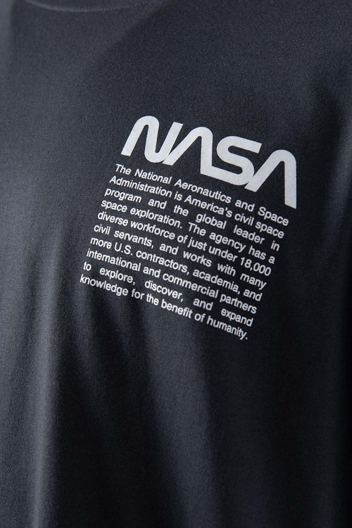 Card slide image -  CAMISETA DE LA NASA GRIS GRAFITO  MANGA CORTA PARA HOMBRE