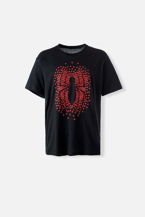 Card slide image -  CAMISETA DE SPIDER-MAN MANGA CORTA NEGRA PARA HOMBRE