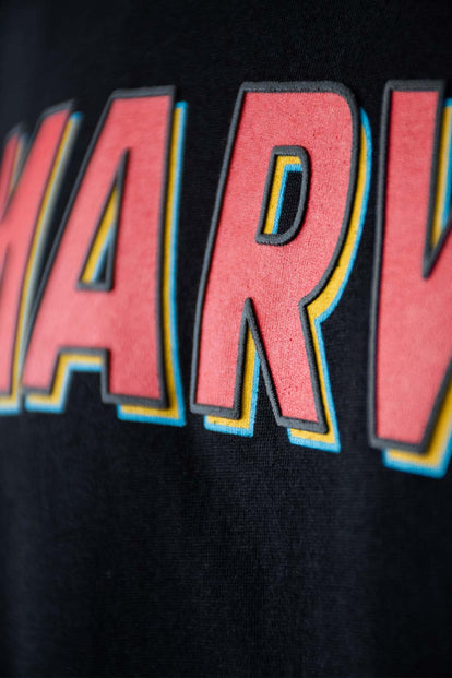 CAMISETA DE MARVEL MANGA CORTA NEGRA PARA HOMBRE