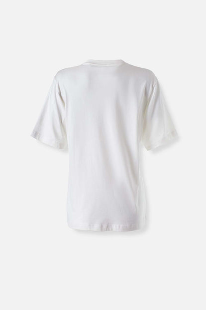  CAMISETA DE MINNIE MOUSE MANGA CORTA MARFIL PARA MUJER