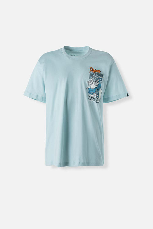 Card slide image -  CAMISETA DE TOM Y JERRY MANGA CORTA AZUL GRISÁCEO GÉNERO NEUTRO