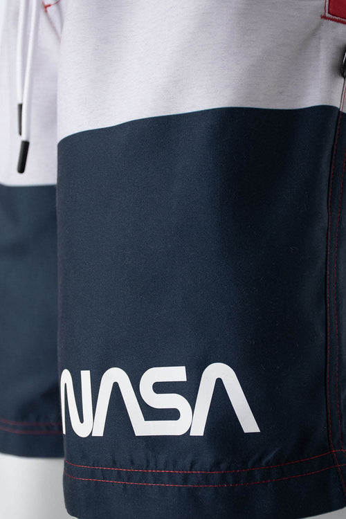 Card slide image -  PANTALONETA DE BAÑO DE LA NASA MULTICOLOR CON BOLSILLOS PARA HOMBRE