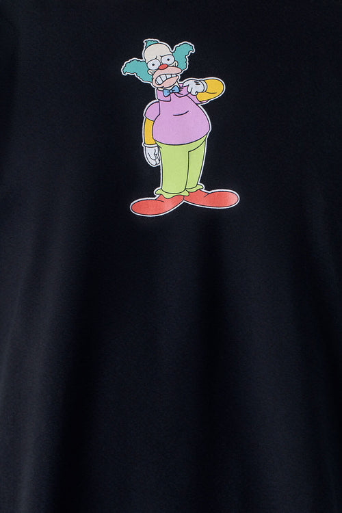 Card slide image -  CAMISETA DE KRUSTY NEGRA MANGA CORTA PARA HOMBRE