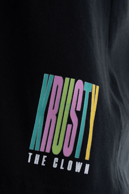Card slide image -  CAMISETA DE KRUSTY NEGRA MANGA CORTA PARA HOMBRE