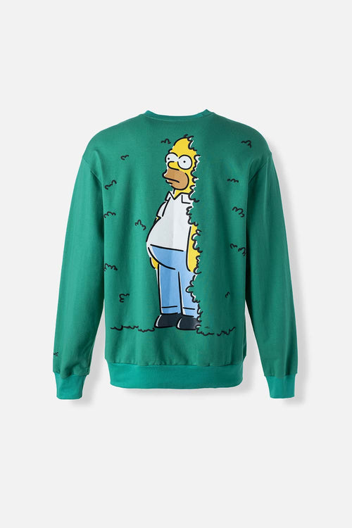 Card slide image -  BUZO DE LOS SIMPSON CERRADO VERDE PARA HOMBRE