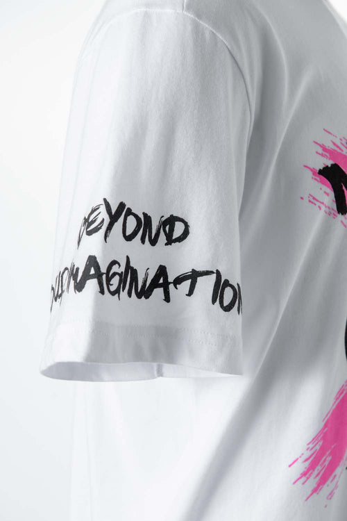 Card slide image -  CAMISETA DE SMILEY MANGA CORTA BLANCA GÉNERO NEUTRO