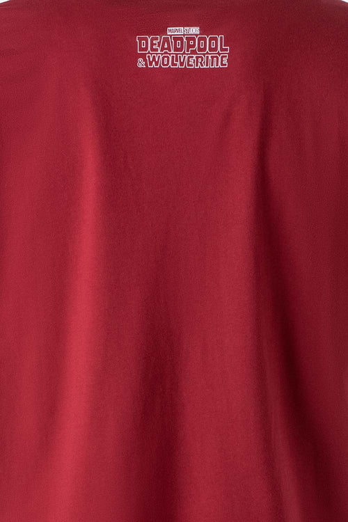 Card slide image -  CAMISETA DE DEADPOOL ROJO BOSQUE MANGA CORTA GÉNERO NEUTRO