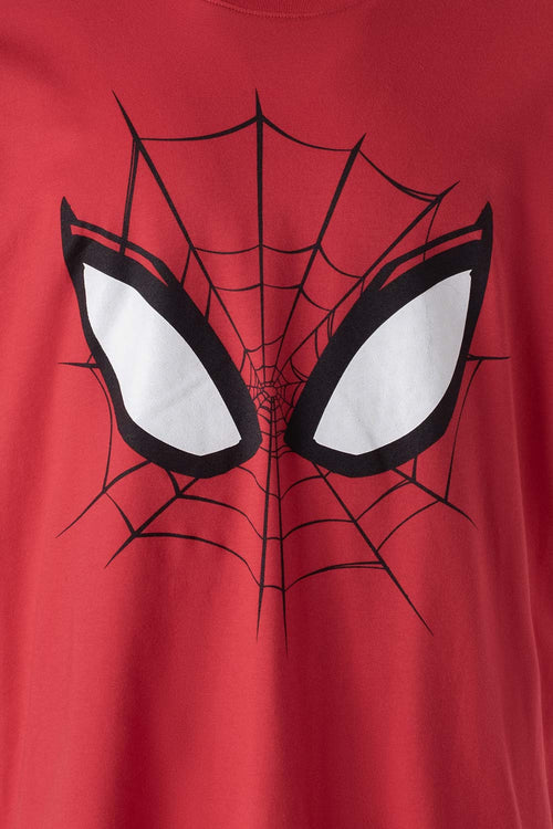 Card slide image -  CAMISETA DE SPIDERMAN MANGA CORTA ROJA PARA HOMBRE
