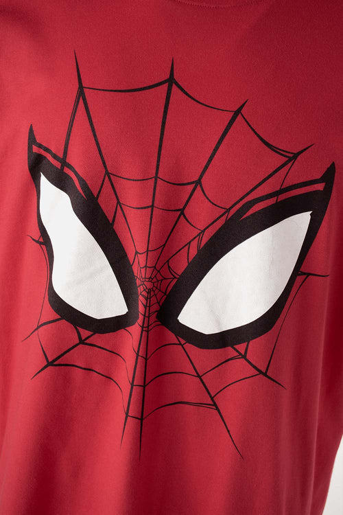 Card slide image -  CAMISETA DE SPIDERMAN MANGA CORTA ROJA PARA HOMBRE