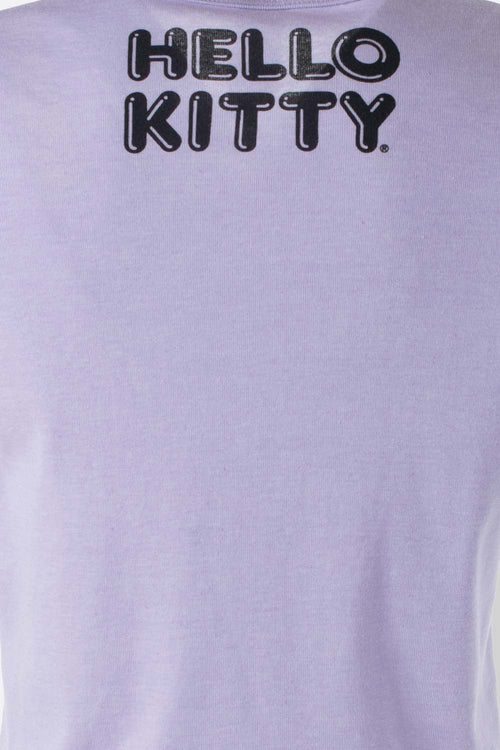 Card slide image -  CAMISETA DE HELLO KITTY LILA CROP TOP PARA MUJER